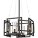 Marco 4 Light 16 inch Matte Black Pendant Ceiling Light